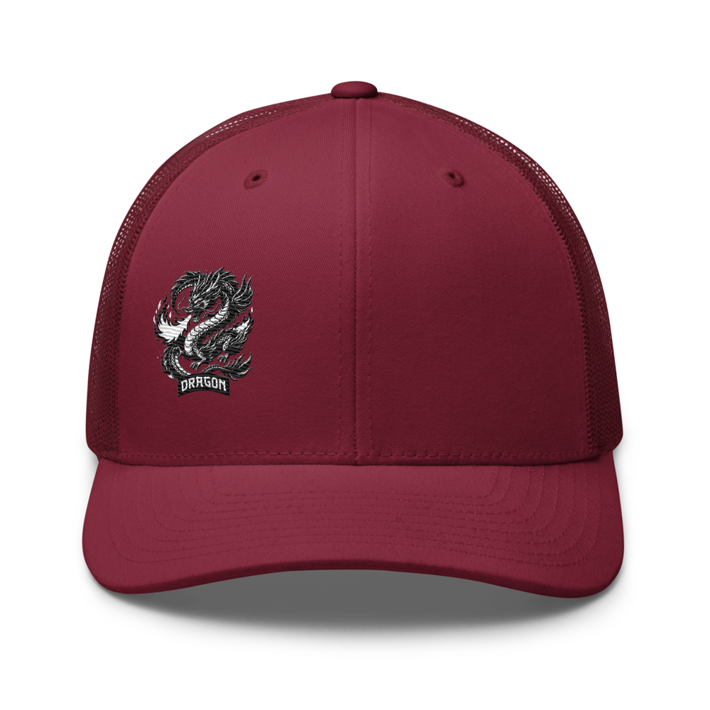 Retro Trucker Hat | DRAGON IN FIRE