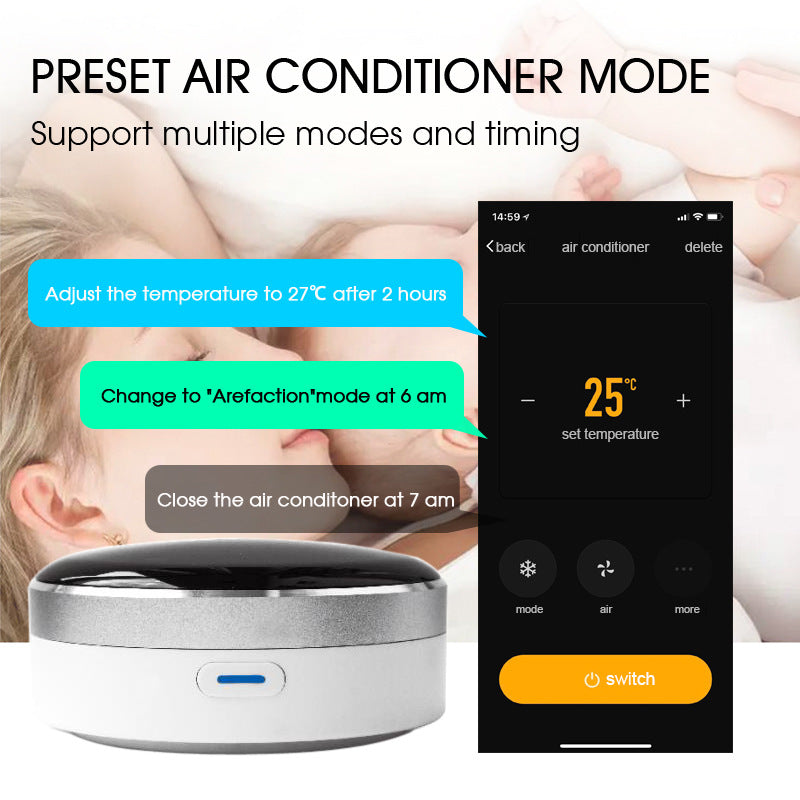 Smart WiFi Infrared Voice Remote Control Device
