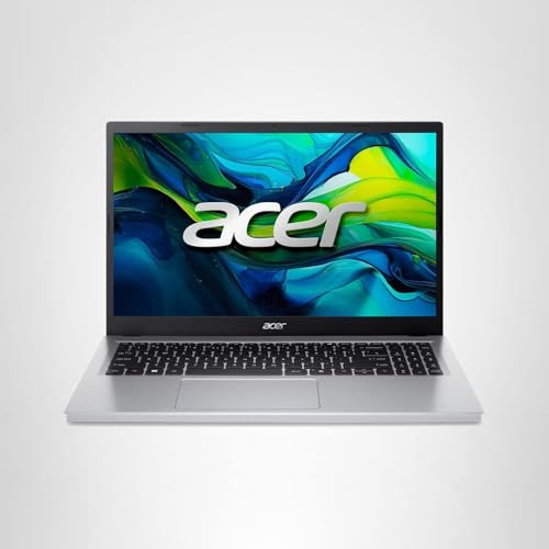 acer Aspire Go 15 AI Ready Laptop | 15.6" FHD (1920 x 1080) IPS Display | Intel Core 3 Processor N355 | Intel Graphics | 8GB DDR5 | 128GB UFS | Wi-Fi 6 | Windows 11 Home in S Mode | AG15-32P-39R2