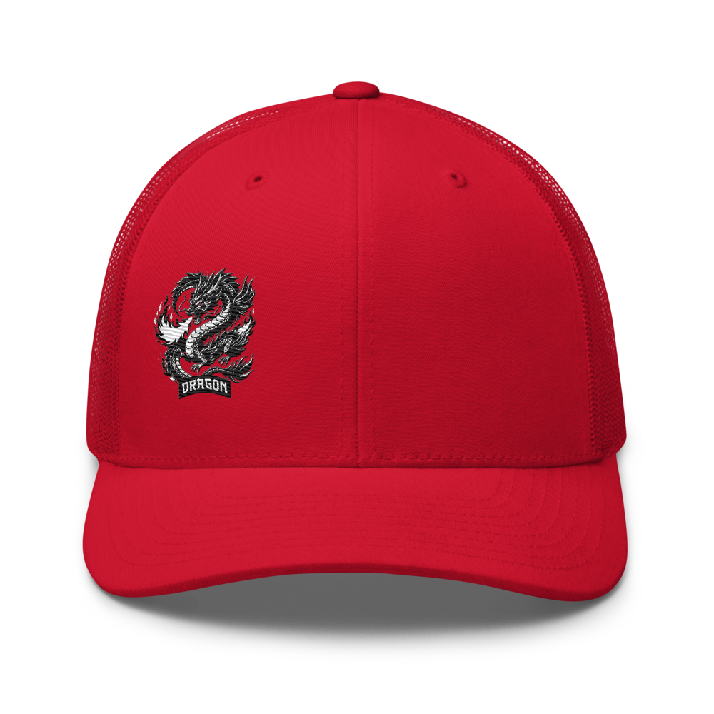 Retro Trucker Hat | DRAGON IN FIRE