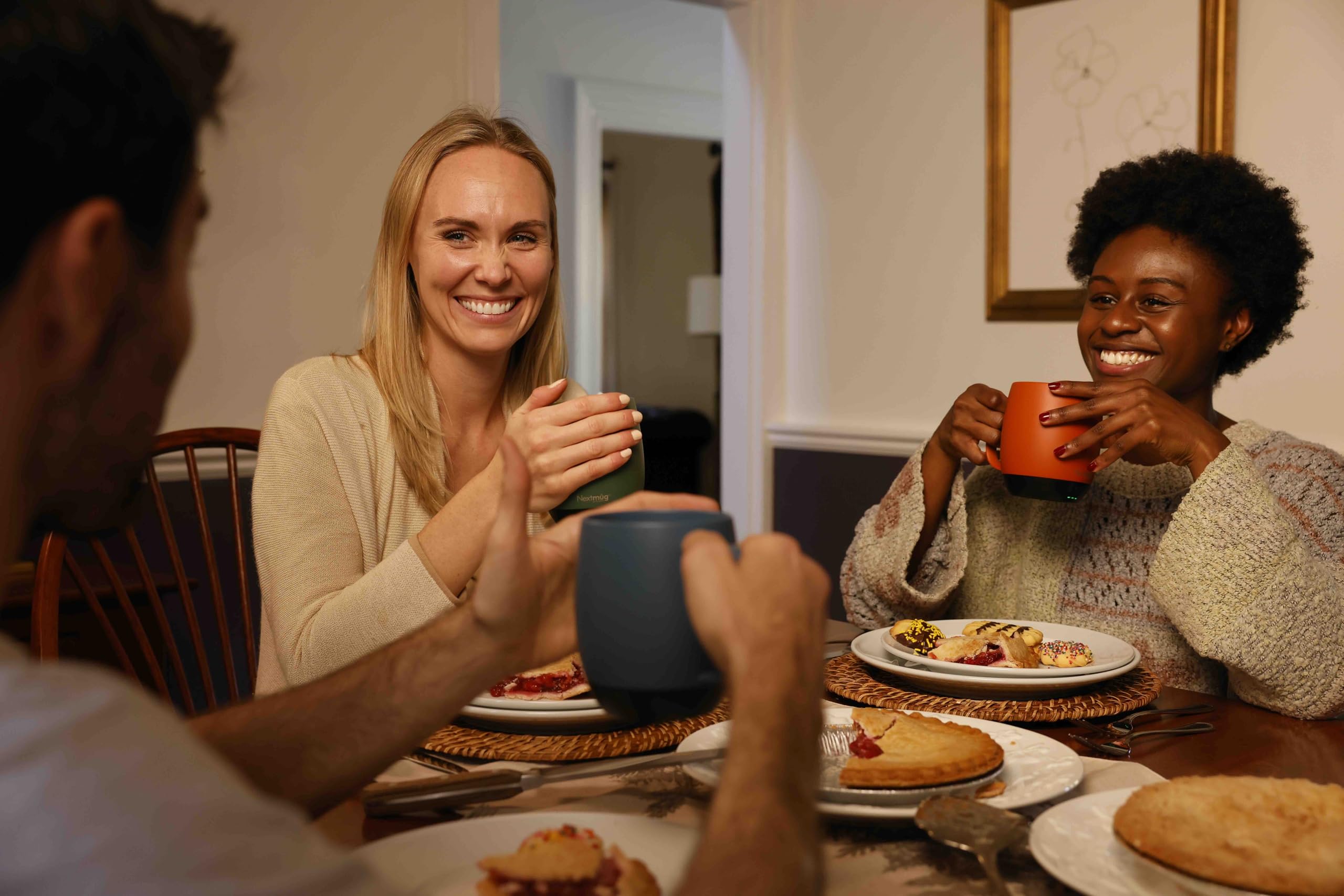 Nextmug | Coffee Mug - Temperature-Controlled, Self-Heating (Slate Blue - 14 oz.)