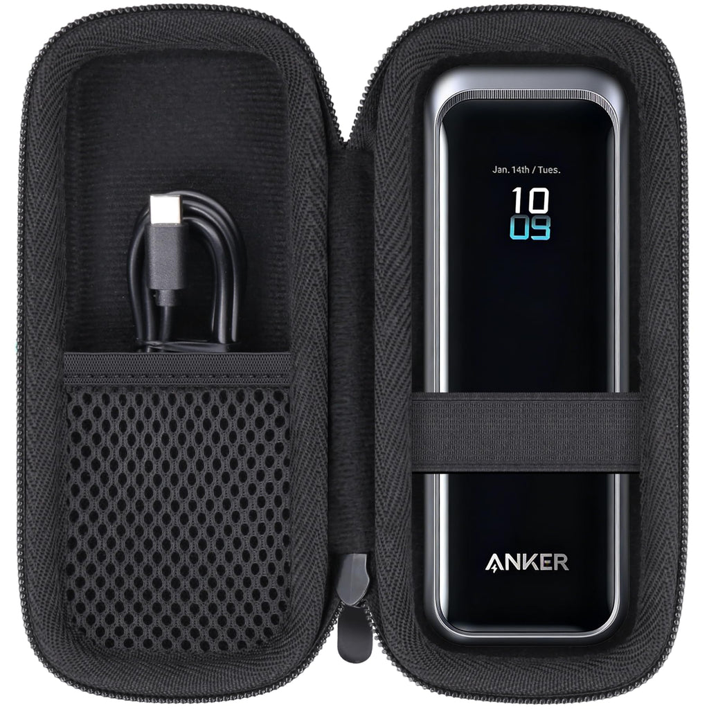Baval for Anker Prime Power Bank 20100mAh 220W Portable Charger Hard Travel Case,Portable Case Compatible with 20,100mAh 3-Port Portable Charger with 220W Output(Only Case)