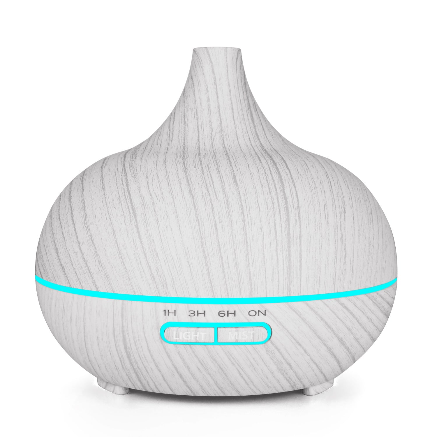 Wood Grain Aroma Diffuser 400ML with Sharp Mouth